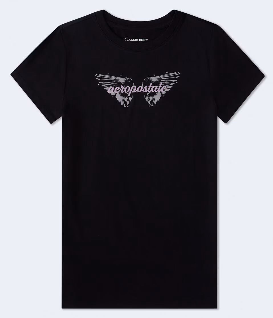 Aeropostale Wings Graphic Tee